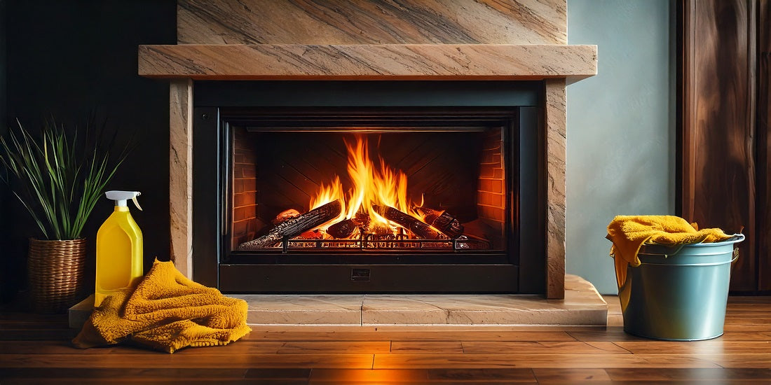 Kaminscheibe reinigen