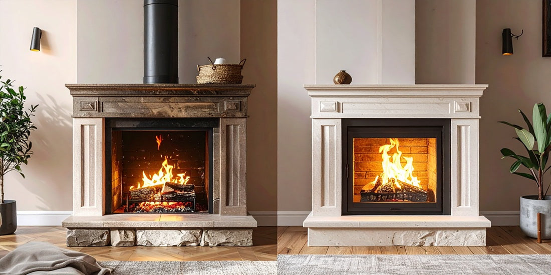 Offenen Kamin umrüsten